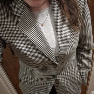 Houndstooth Blazer